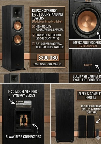 Klipsch synergy 20 - synergy, f-20