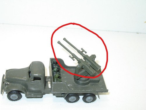 Mitrailleuse metal kaki - metal,