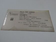 AEROSMITH TICKET BILLET