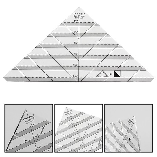 Règle couture triangulaire - règle,