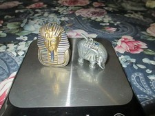 lot briquet  collection Elephant Tête de Pharaon Fonctionne