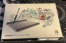Petite tablette stylo créatif WACOM Intuos CTH-480 sans boîte avec câble...