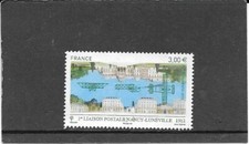 FRANCE 2012. 1er LIAISON POSTALE NANCY LUNEVILLE .TIMBRE GOMME OBLITERE .N°75