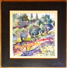 tableau aquarelle de Gérard