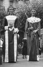 CPA CATALUNYA ESPAGNE CARTE PHOTO PALAMOS COSTA BRAVA LOS GIGANTES  (GROS PLAN