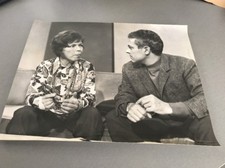 CÉCILE AUBRY et ARMAND JAMMOT  - PHOTO PRESSE ORIGINALE 21x27