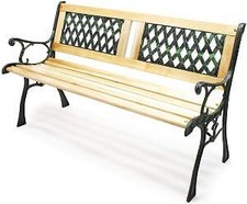 Banc de Jardin Bois et Fonte
