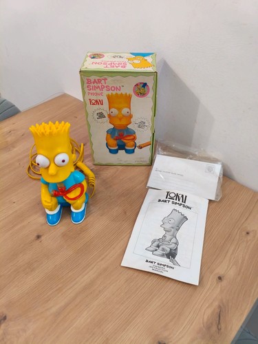 Téléphone vintage bart - téléphone,