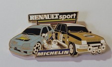 PINS PIN VOITURE RENAULT R5 TURBO MICHELIN BIBENDUM RALLYE  DIAC CLIO