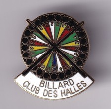 RARE PINS PIN'S .. SPORT BILLARD SNOOKER CLUB TEAM DES HALLES FORUM PARIS 75 ~GB