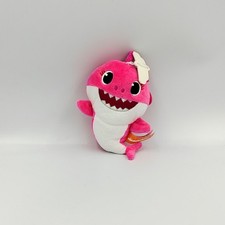 Peluche porte clef requin rose