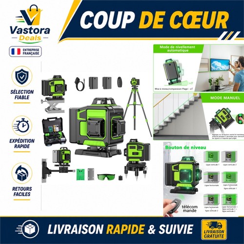 Niveau laser chantier - niveau,