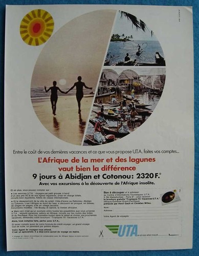 Publicité papier uta - -,