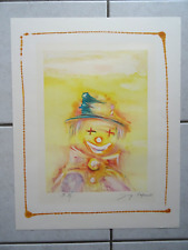 Ancienne lithographie épreuve