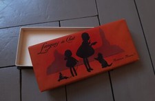 boîte ancienne biscuits langues de chat carton