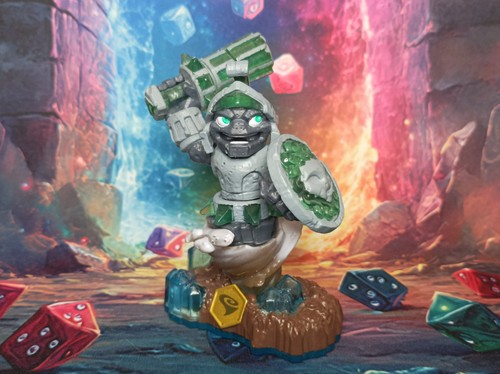 Doom stone figurine - stone,