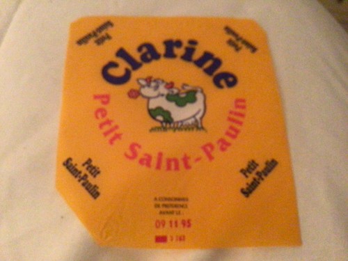 Etiquette fromage clarine - etiquette,