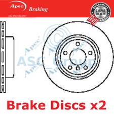 2x Apec BRAKING 325mm Ventilé