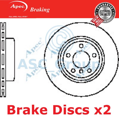 Apec braking 325mm - 2x, ventilé