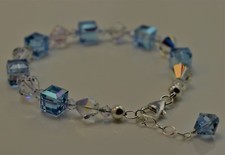 Aqua Blue Bracelet made w/