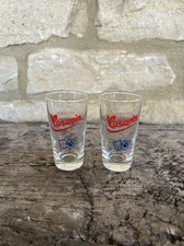 Lot de 2 Verres Vintage