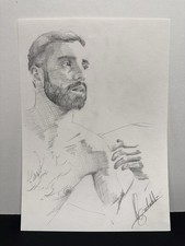 Dessin Original Signé Nu