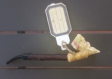 ANCIENNE PIPE  EN TERRE CUITE