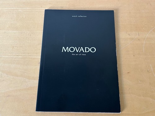 Booklet folleto movado - folleto,