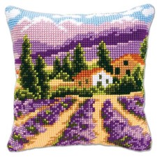 Kit coussin au point de croix