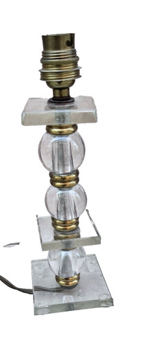 Superbe pied lampe - pied, ancien