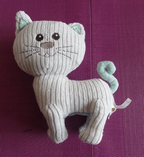 S10 doudou peluche chat - s10, gris