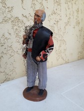 1 santon ancien habillé