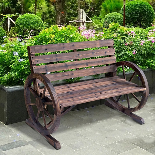 Banc jardin bois places - 2,
