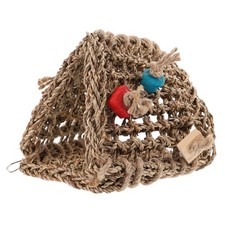 Oiseau suspendu hamac cave rattan oiseau house house swing lit de couchage