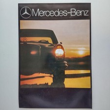 Catalogue Mercedes Benz catalogue de voitures anciennes 250SE 280S 300SEL exp...