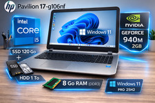 HP Pavilion 17  i5 / 8Go RAM /