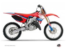 Kit Deco Moto Cross Wing Honda 125 CR Bleu