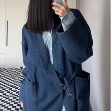 Veste kimono jean pour - jean,