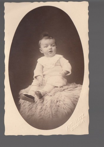 Cpa bebe photographe hatz - -,