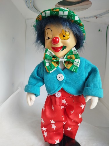 Ancien automate musical - , clown