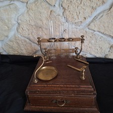 ancien meuble  chimiste-apothicaire-pharmacie collection-curiosité