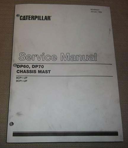 Cat caterpillar dp60 dp70 - cat,