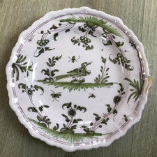 MOUSTIERS Assiette décor