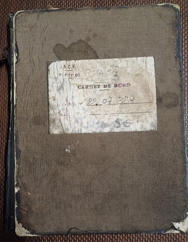 Sncf carnet bord - carnet, de