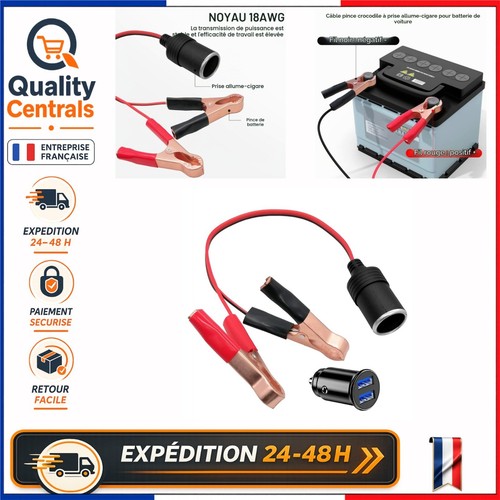 Adaptateur batterie prise