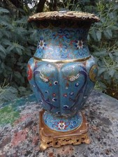 vase chinois cloisonnè ancien