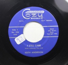 Entendre! Rockabilly 45 Keith Anderson - I Still Soins/Guitare Picker At Cœur On