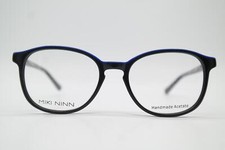 Lunettes Miki Ninn Mnot0011 Noires Et Bleues Ovales Monture De Lunettes Neuves