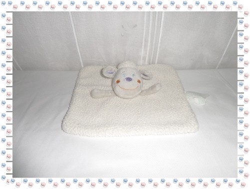 Doudou semi plat carré - -,