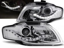 Paire de feux phares Audi A4 B7 04-08 Daylight led chrome